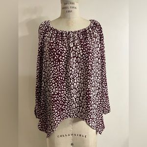 Michael Kors 70s Baby Cat Hank Top size M